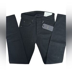 Rag & Bone Black Jeans Extra Slim